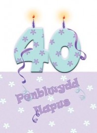 40 M - Canhwyllau / 40 F - Candles