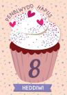 8 M - Cacen / 8 F - Cake
