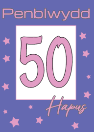 50 M - Sêr / 50 - F Stars