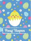 Pasg - Cyw Glas / Easter - Blue Chick